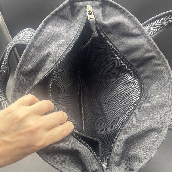 OGIO Cintas Women's Melrose Tote Laptop Bag Storm Gray Large Buttons Pockets - Picture 6 of 16